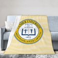 thumbnail image 1 of Lander University Ultra-Soft Micro Fleece Blanket Multi-Size Flannel Blanket, 1 of 7