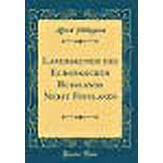Landeskunde Des Europäischen Russlands Nebst Finnlands (Classic Reprint)