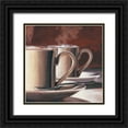 thumbnail image 1 of Landi, Federico 15x15 Black Ornate Wood Framed with Double Matting Museum Art Print Titled - Due Cappuccini, 1 of 4