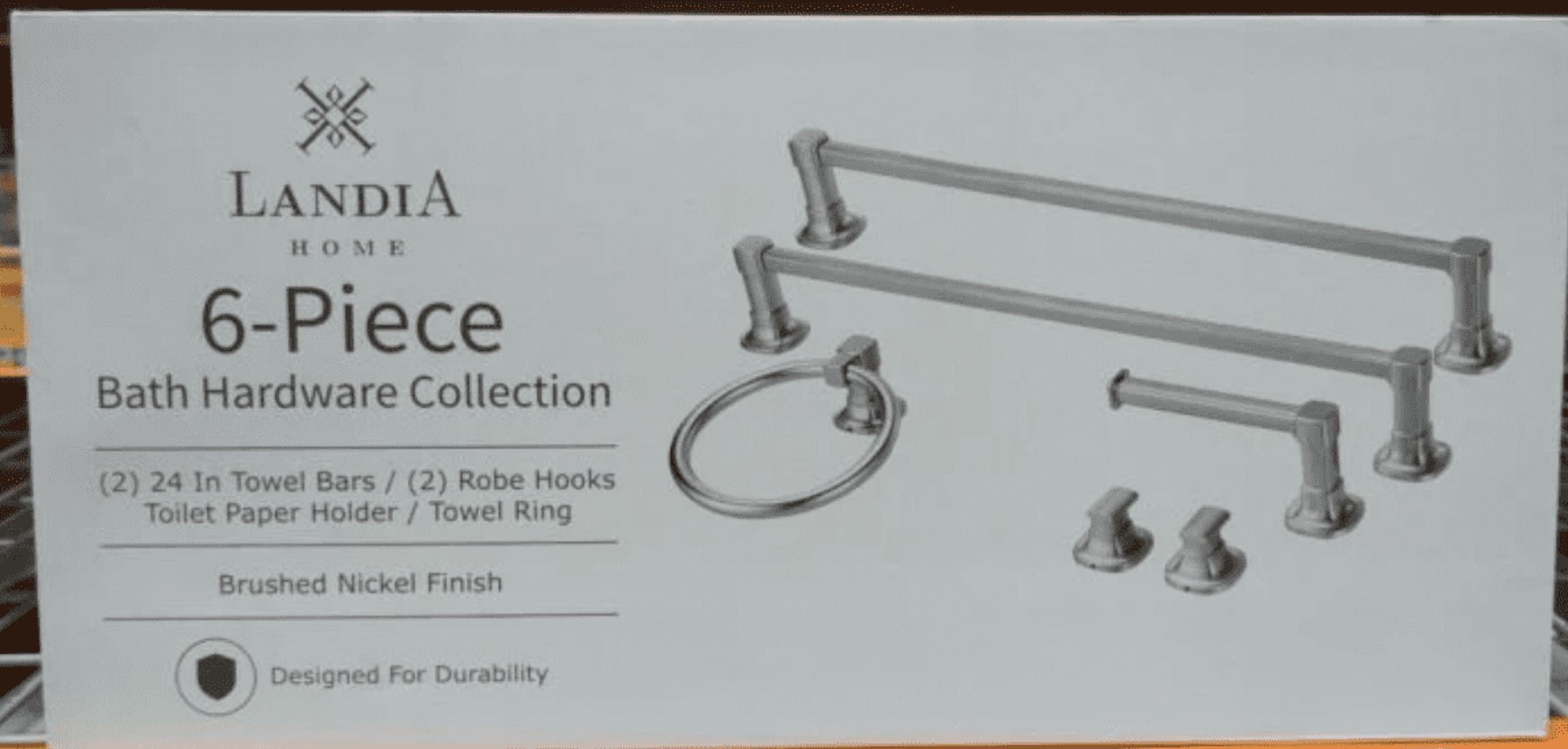 Landia Home 6-Piece Bath Hardware Set