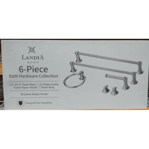 Landia Home 6-Piece Bath Hardware Set