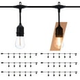 thumbnail image 1 of Landia Home 96FT (2x48FT) LED HD String Light, Commercial Grade Strand,30 hanging sockets, 32 LED Bulbs, 1 of 5
