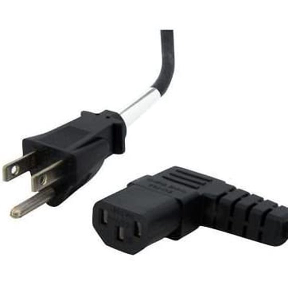 Landice Ac Power Supply Line Cord Right Angle Plug in Works L7 L8 L9 Treadmill