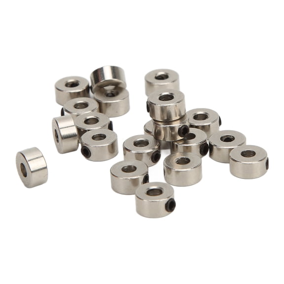 Landing Gear Stopper Set Wheel Collar, RC Airplane Model Aircraft Parts Stainless Steel Easy Use  For Fixed Wing Model Remote Control Aircraft