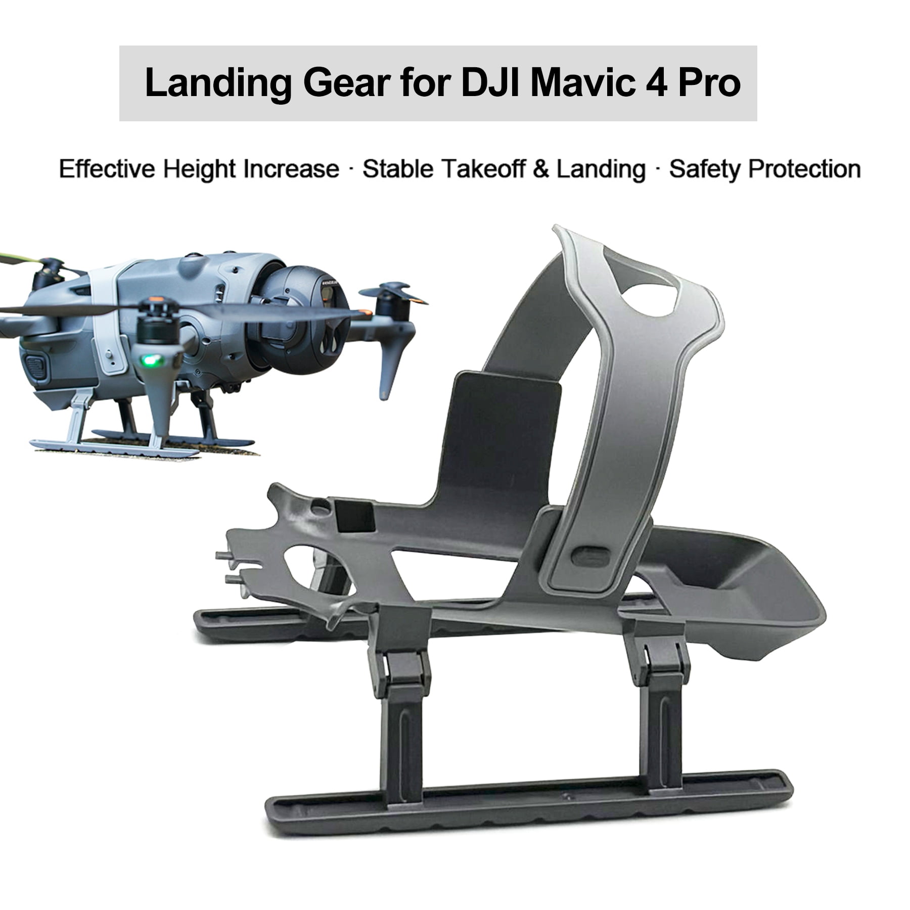 Landing Gear for DJI Mavic 4 Pro Drone Foldable Landing Skid Kit ...