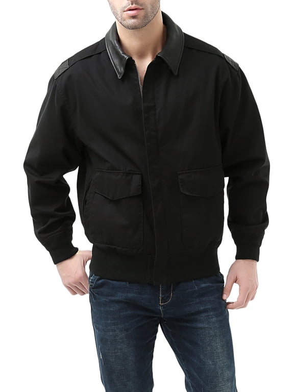 Men's A-2 Lightweight Windbreaker Bomber Jacket