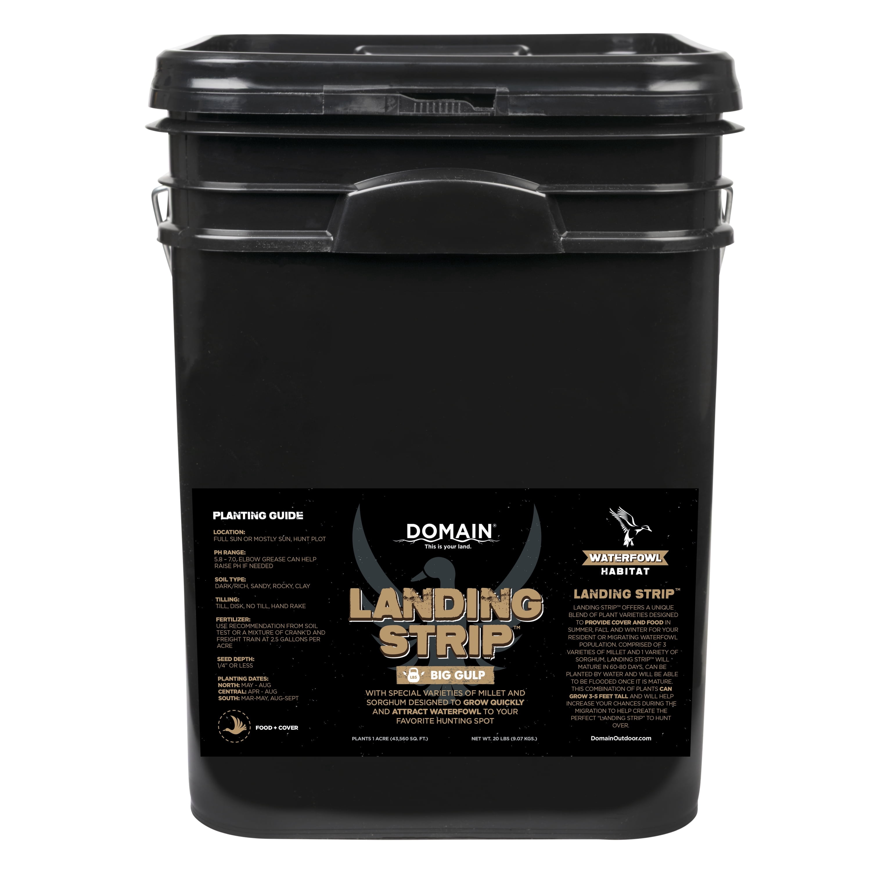 Seed Plot Landing Strip™ Food Plot Seed, Big Gulp, 20 lbs. / 1 Acre - Walmart.com