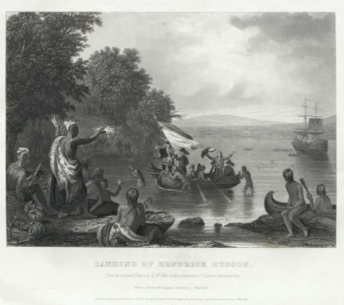 Landing of Hendrick Hudson Robert Walter Weir (1803-1889 American) Canvas Art - Robert Walter Weir (18 x 24)