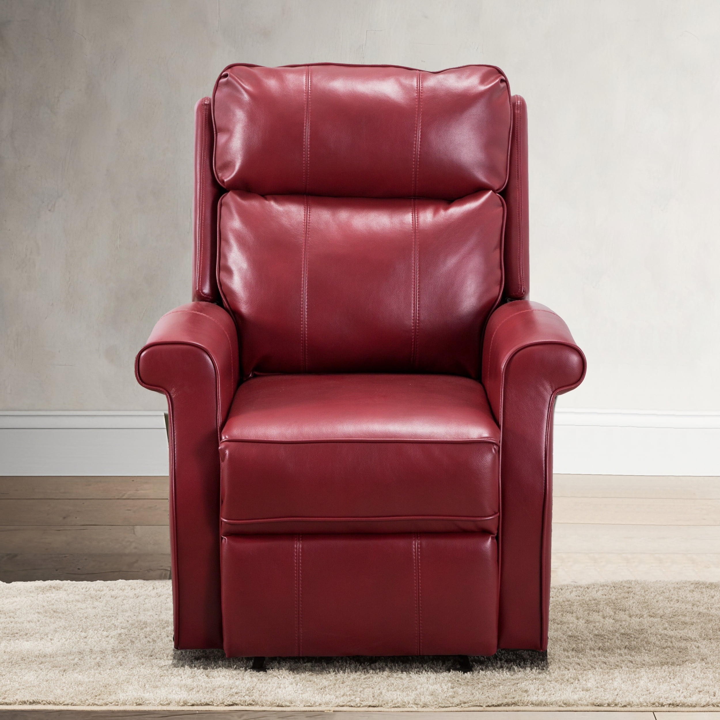Landis Red Traditional Lift Chair 81512 - Walmart.com