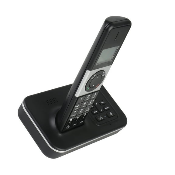 Landline BISOFICE D1002 TAM-T 3-Handset Cordless Phone With Answering Machine Caller ID/Call Waiting 1.6 Inch LCD 3 Lines Screen Display Rechargeable Batteries Support 16 Languages