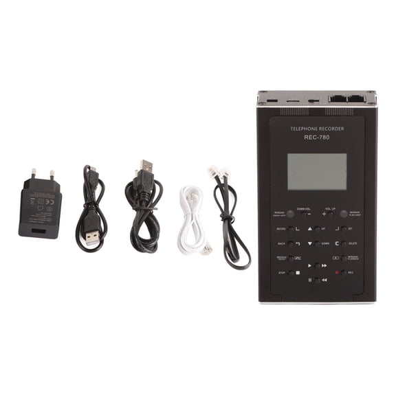 Landline Phone Call Recorder, Manual Auto Telephone