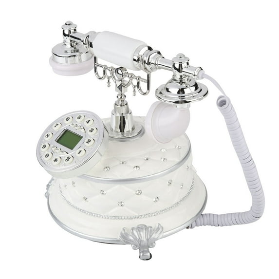 Landline , Retro Vintage Telephone Beautiful Old Fashioned For Office Home