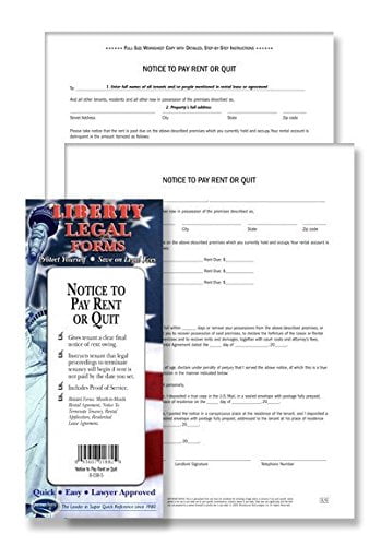 Landlord Property Management - Legal Forms Kit (Notice to Terminate ...