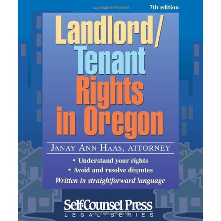 Pre-Owned Landlord/Tenant Rights in Oregon (Paperback) 1551804298 9781551804293