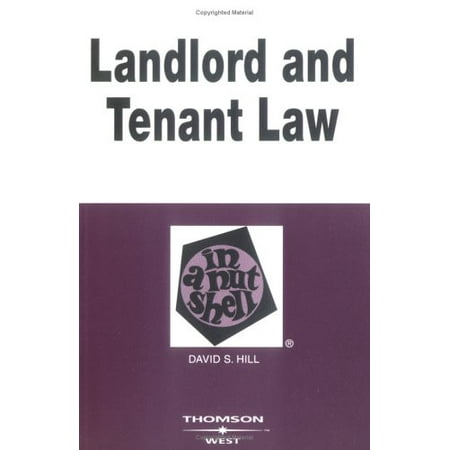Pre-Owned Landlord and Tenant Law in a Nutshell (Nutshell Series) (Paperback) 0314259988 9780314259981