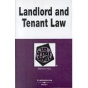 Pre-Owned Landlord and Tenant Law in a Nutshell (Nutshell Series) (Paperback) 0314259988 9780314259981