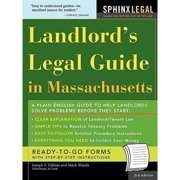 Pre-Owned Landlord's Legal Guide in Massachusetts (Legal Survival Guides), 9781572485686, 157248568X, Paperback, 3 edition