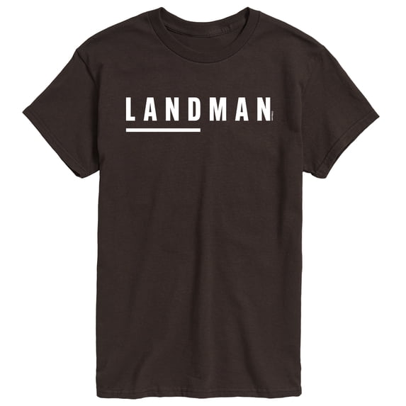 Landman - White Logo Short Sleeve Graphic T-Shirt