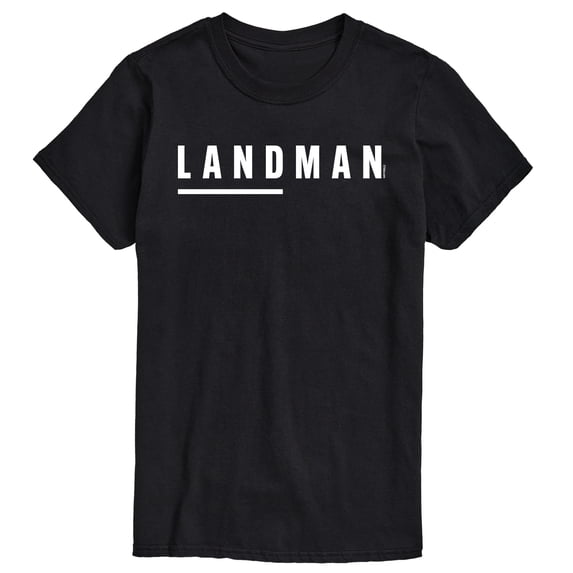 Landman - White Logo Short Sleeve Graphic T-Shirt