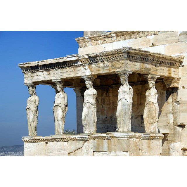Landmark Athens Greece Acropolis Parthenon Temple Laminated Poster