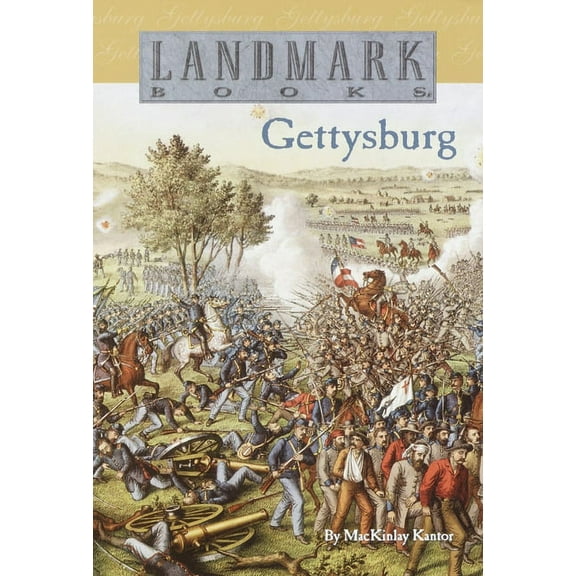 Landmark Books Gettysburg, (Paperback)