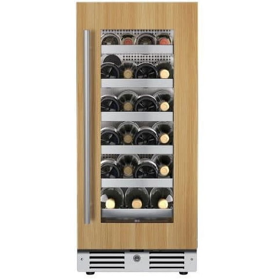 Landmark L3015ui1w-Rh 15" Wide 23 Bottle Capacity Single Zone Wine Cooler - Panel Ready