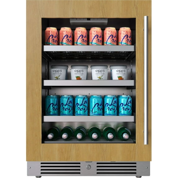 Landmark L3124ui1bglh 24" Wide 154 Can Capacity Beverage Cooler - Panel Ready