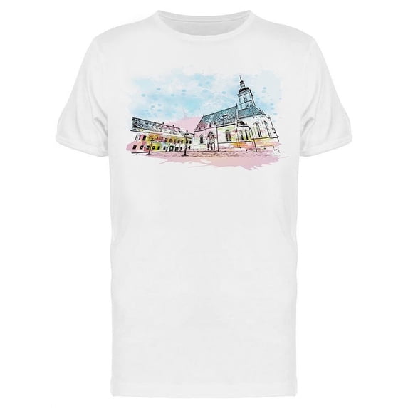 Landmark Of Zagreb T-Shirt Men -Image by Shutterstock, Male 3X-Large