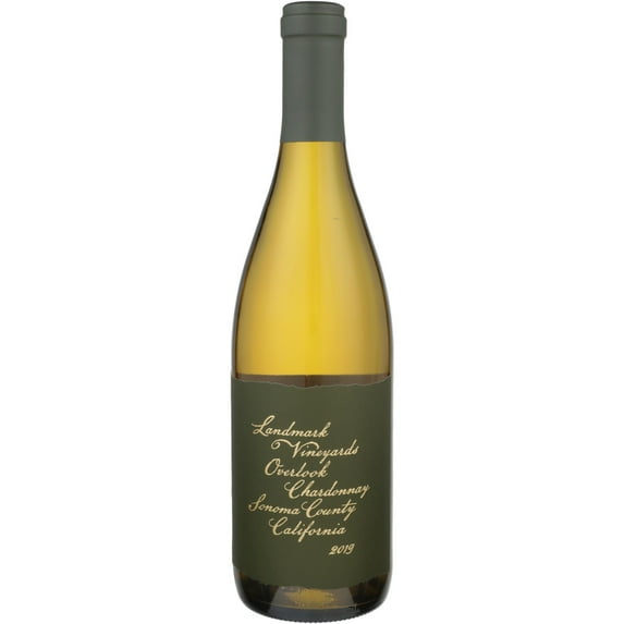 Landmark Overlook Chardonnay California White Wine, 750 ml Bottle, 14% ABV