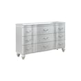 thumbnail image 1 of Landmark Traditional Style  9-Drawer Desser Made With Wood in Silver, 1 of 7
