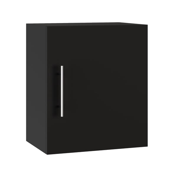 Landmok Laundry Room Cabinet 12" x 18" x 20", Kitchen Cabinet with Adjustable Shelves, Wall Cabinet Storage, Utility Cabinets for Laundry Room, Wall Cabinet with Soft Close and Metal Handle , Black