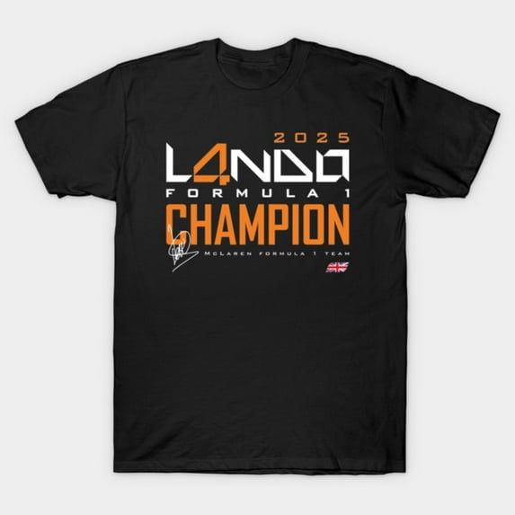 Lando N-ris Inspired Racing Champion 2025 Shirt, Speed Motorsport Fan Graphic Tee, Unisex Top