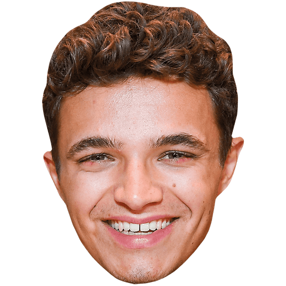 Lando Norris (Brown Hair) Big Head.