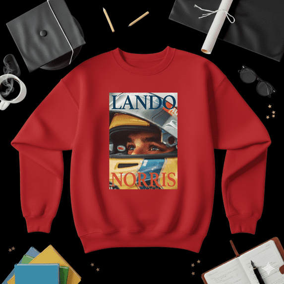 Lando Norris Formula One Racing Driver Team Spirit Fan Sweatshirt V41518, up to size 5XL