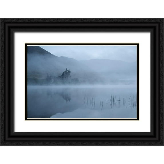 Landolt, Susanne 32x23 Black Ornate Wood Framed with Double Matting Museum Art Print Titled - Mysterious