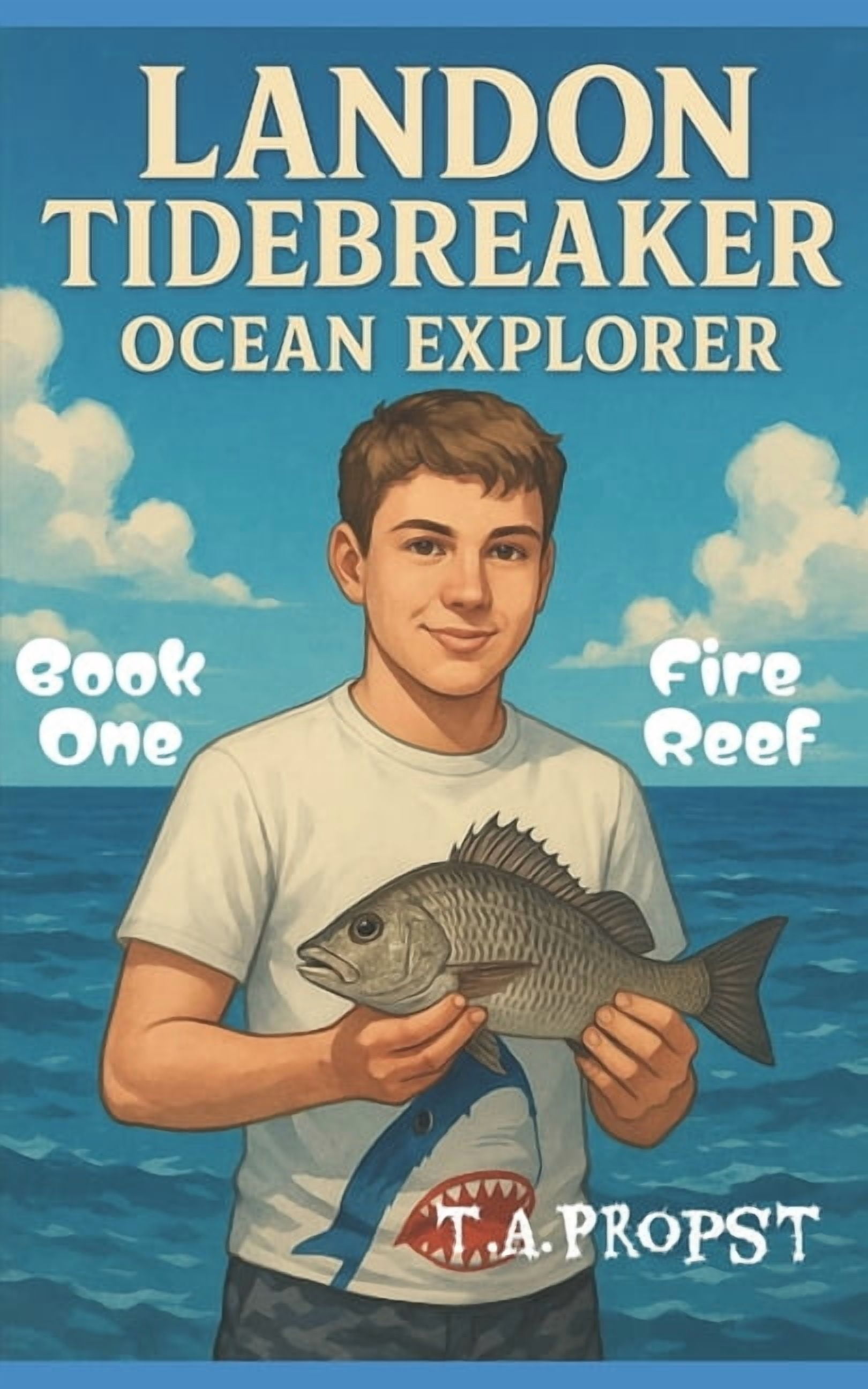 Landon Tidebreaker: Ocean Explorer (Fire Reef), (Paperback)