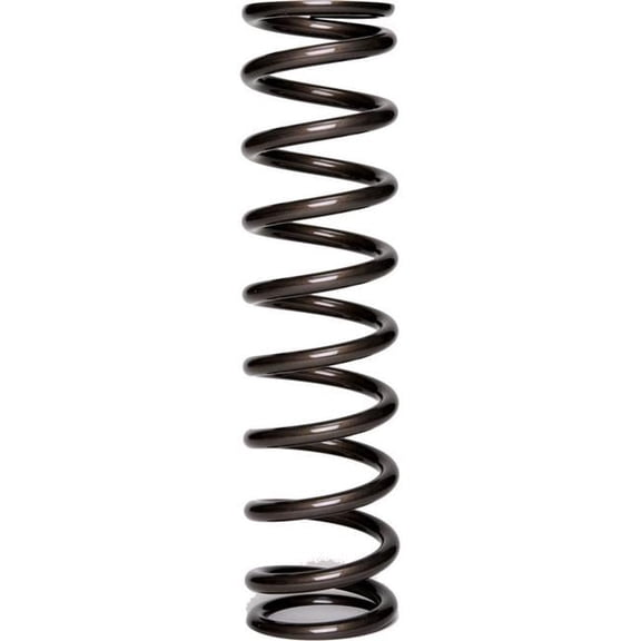 Landrum Springs 12VB080 12 in. High Travel Coil Over Spring, 80 lbs - Gun Metal Gray