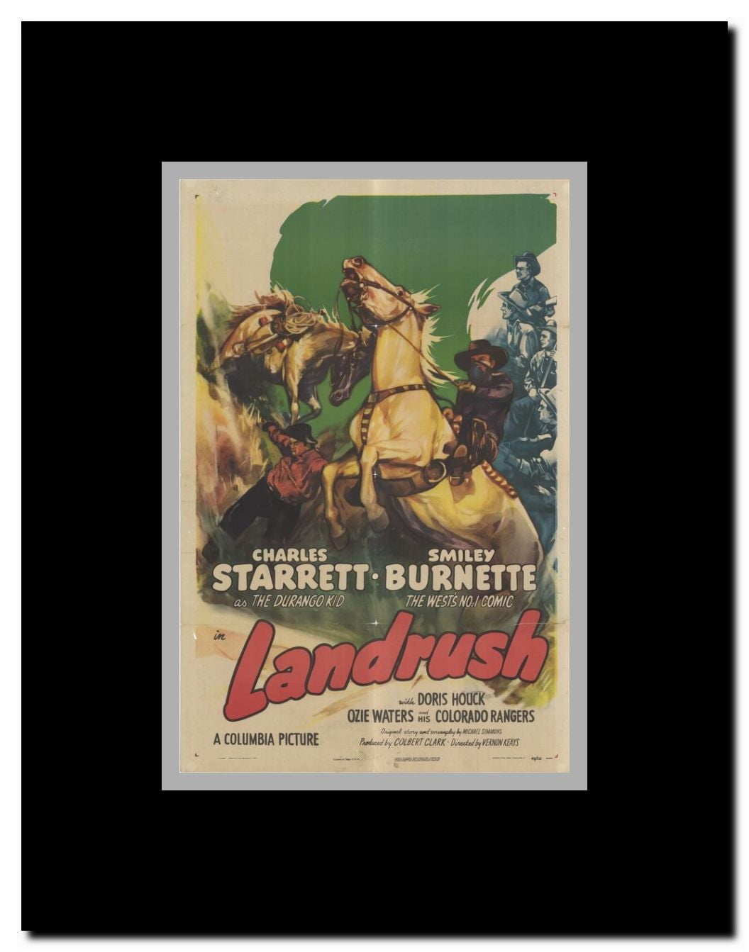 Landrush Framed Movie Poster