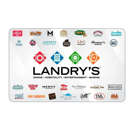 Landry’s - $25 Gift Card [Digital]