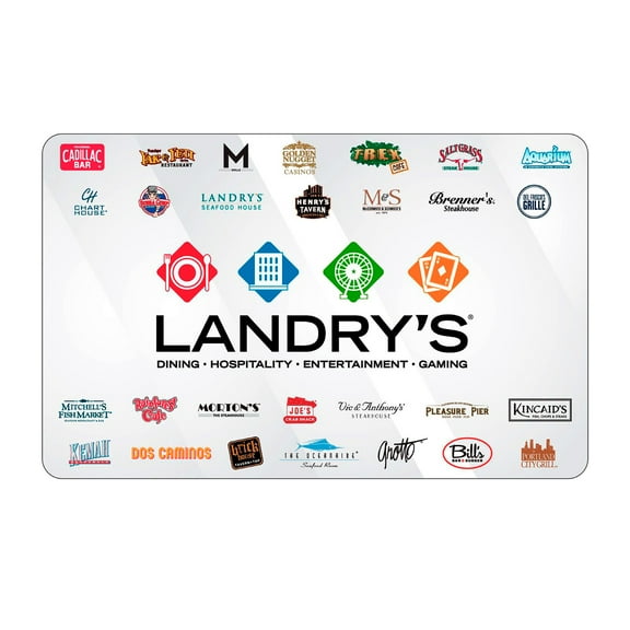 Landry's $25 Universal eGift Card [Email Delivery]
