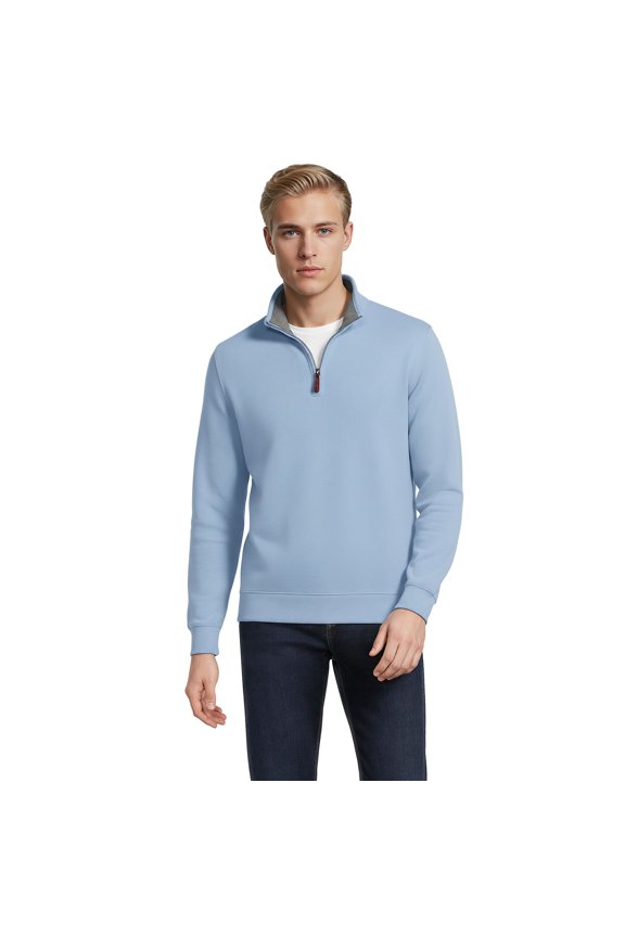 Bedford Rib Quarter Zip Pullover Sweater