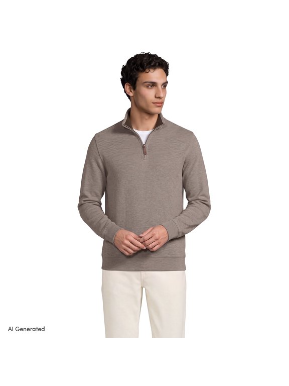 Bedford Rib Quarter Zip Pullover Sweater