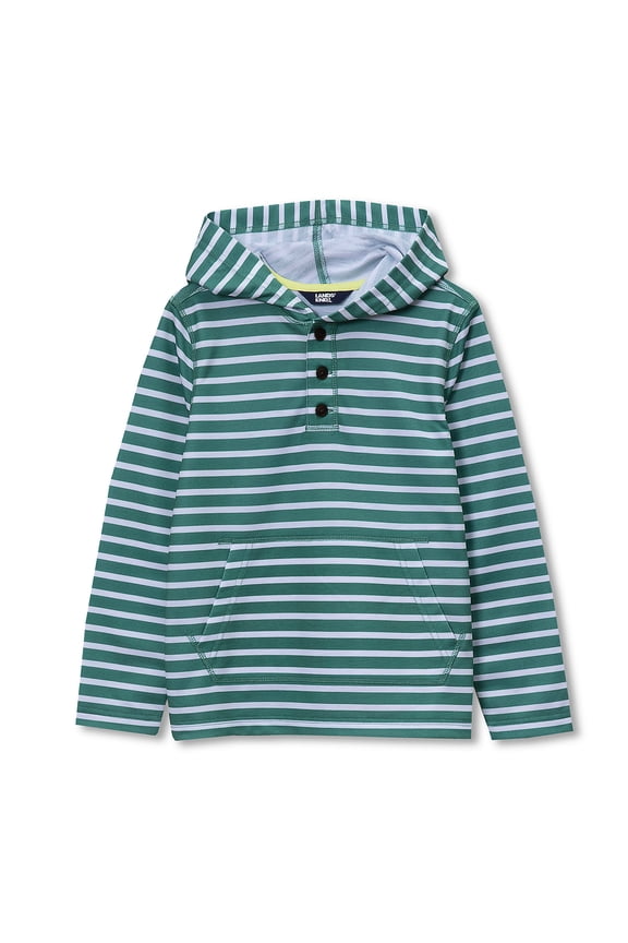 Boys Henley Pullover Hoodie