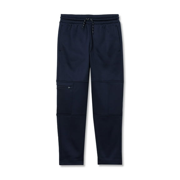 Lands' End Boys Husky Basic Iron Knee Fleece Joggers