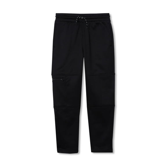 Lands' End Boys Husky Basic Iron Knee Fleece Joggers