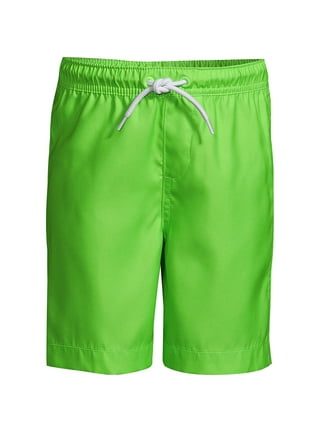 Boys 8-20 Lands' End Color Block Swim Trunks in Husky & Slim