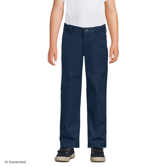 Lands' End Boys Iron Knee Active Performance Chino Pants