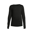 thumbnail image 1 of Lands' End Boys Thermal Base Layer Long Underwear Thermaskin Crew Neck Shirt, 1 of 3