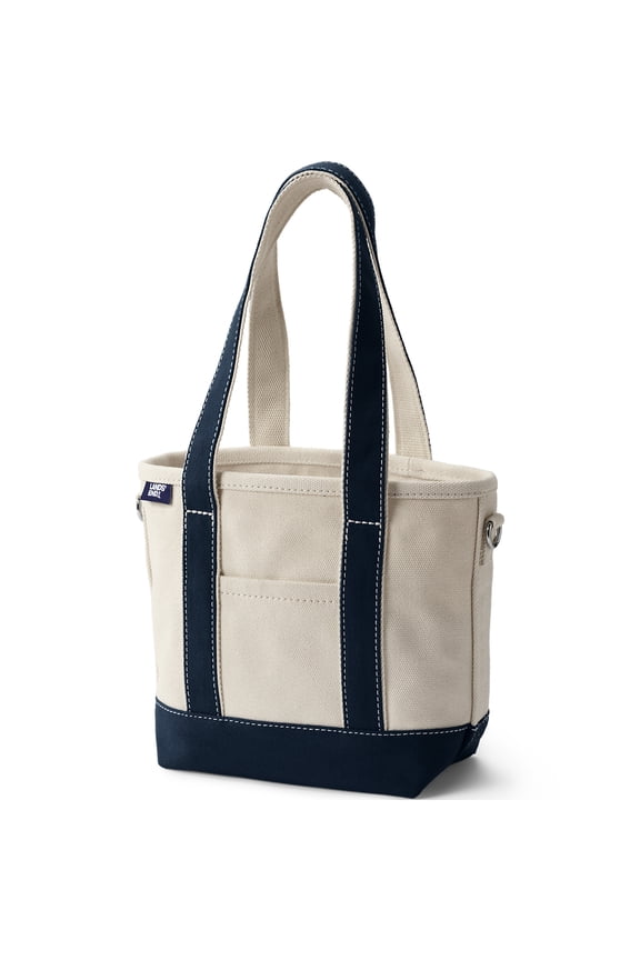Open Top Canvas Tote Bag