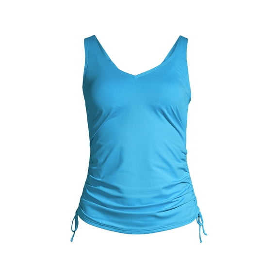 Lands' End Chlorine Resistant Underwire Tankini Swimsuit Top